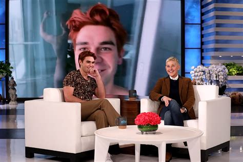 Watch a Naked KJ Apa Flash His Bare Butt for Ellen ...